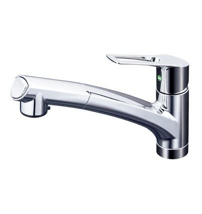 KM5021TEC シングルレバー式シャワー付混合栓 KVK