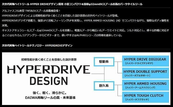 21ＡＬＰＨＡＳ　ＳＶ　ＴＷ800ＸＨＬ 商品画像2：e-fishing