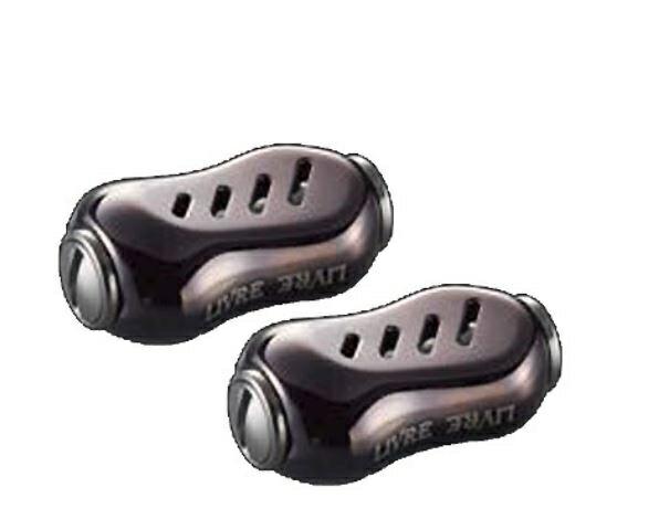5206 HBTI-2 ノブ単体(フィーノ) 2個 (ブラウン(IP)＆チタンC) 商品画像2：e-fishing