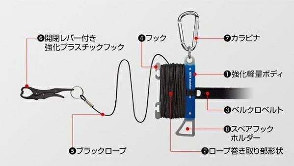 GM ストリンガー　ＳＳ　ブラック 商品画像2：e-fishing