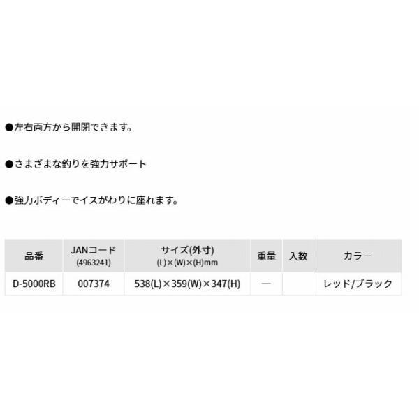 ト゛カットD5000-RB 商品画像3：e-fishing