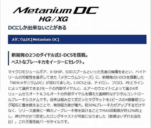 15メタニウムＤＣ　左 商品画像2：e-fishing