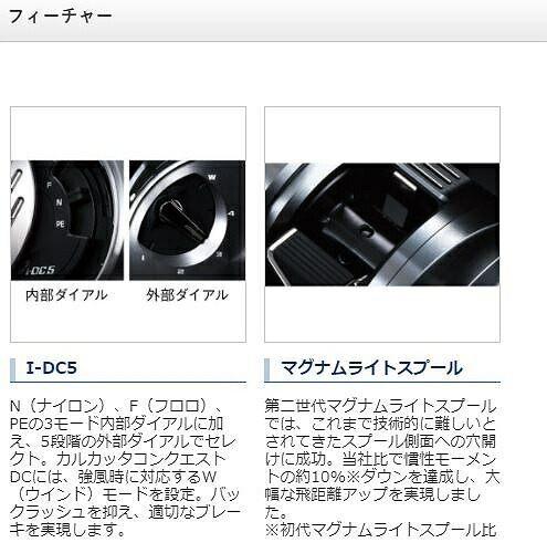 20カルカッタコンクエストDC 100HG R 右ハンドル 商品画像2：e-fishing