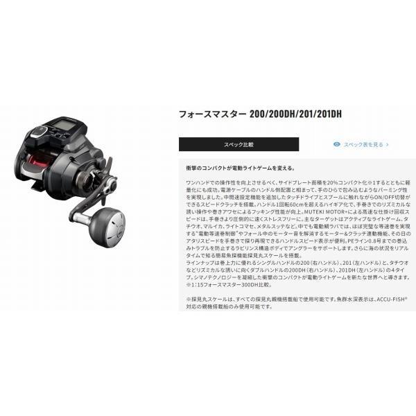 21 フォースマスター 200 シマノ 商品画像4：e-fishing