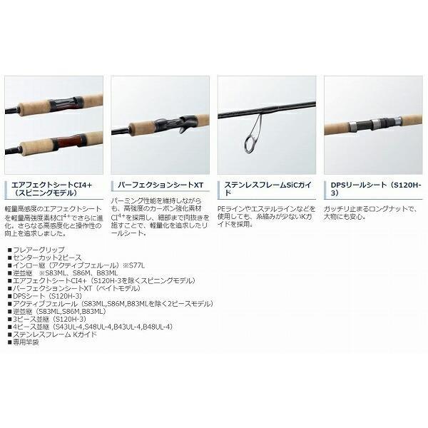 21 カーディフ NX S120H-3 シマノ 秋の大感謝祭 商品画像9：e-fishing