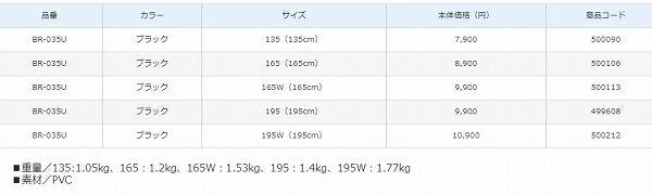 ロッドケース　ストレートＢＲ－035Ｕ　黒　195 商品画像3：e-fishing