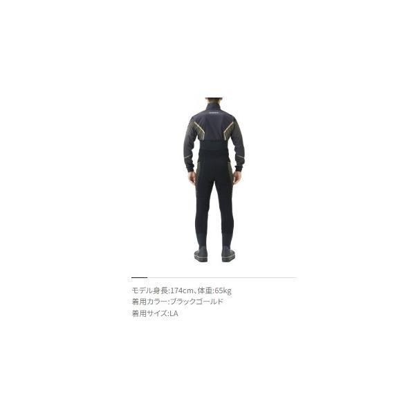リミテッドプロ ジオロック スリムウェーダー ウェストハイ カットフェルト 中割 3.0FW-500V フ゛ラックG SB 商品画像7：e-fishing