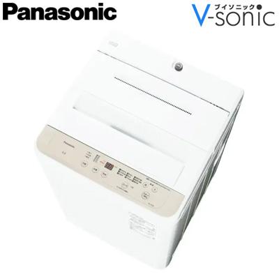 全自動洗濯機  [洗濯6.0kg /上開き] ライトベージュ　NA-F6B5-C 商品画像2：ブイソニック＋