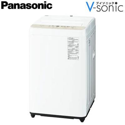 全自動洗濯機  [洗濯6.0kg /上開き] ライトベージュ　NA-F6B5-C