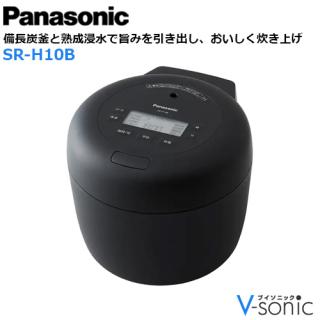 5.5合炊き IHジャー炊飯器 ブラック SR-H10B-Kの通販なら: ブイ
