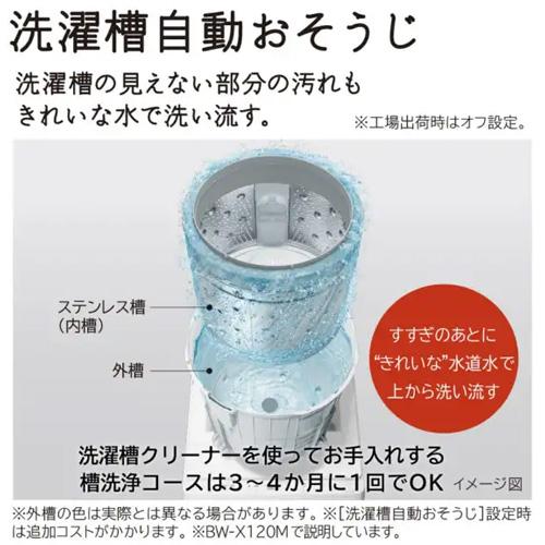 全自動洗濯機 ビートウォッシュ サテンベージュ　BW-V80M(C) 商品画像4：ブイソニック＋