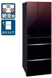 冷蔵庫 三菱 MR-MX46E 455L グラデーションブラウン 6ドア 観音開き
