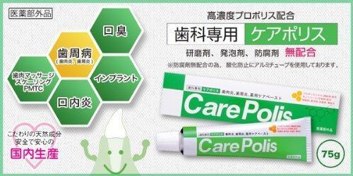 薬用歯磨 ケアポリス 75g 医薬部外品 1個　通常配送商品 商品画像1：バリュー・ショッピング