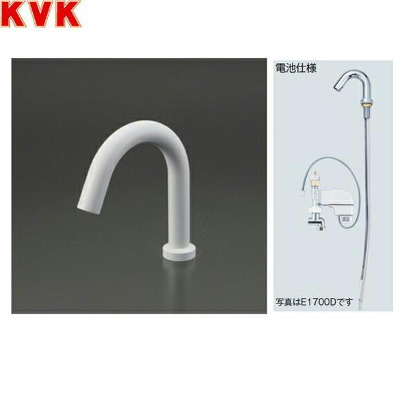 KVK センサー水栓 電池式 マットホワイト ロング E1700DLM4 (水栓金具) 価格比較