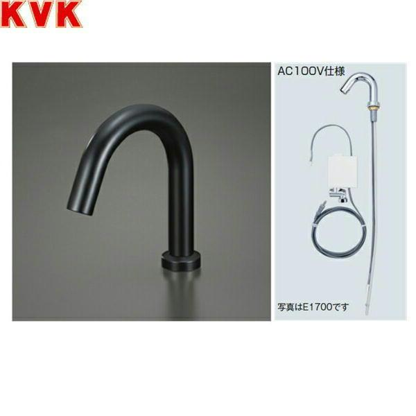 KVK センサー水栓 マットブラック ロング E1700LM5 (水栓金具) 価格比較