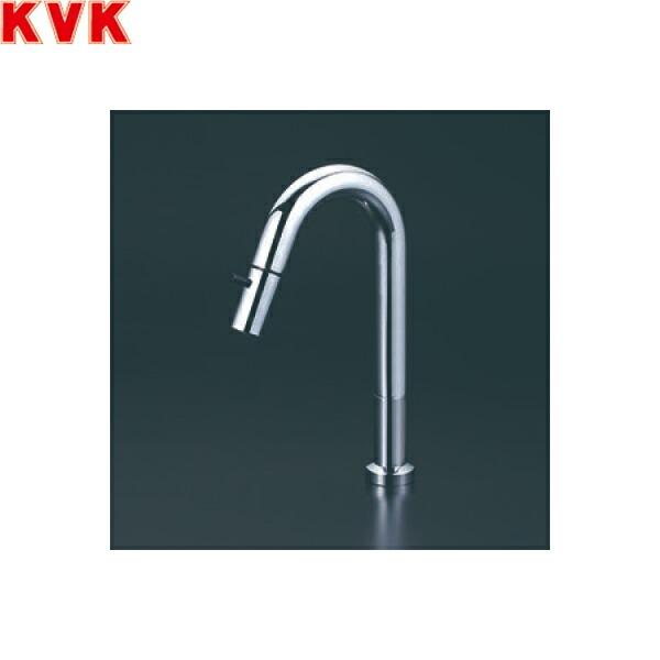 KVK 立水栓(単水栓)先端吐止水付 吐水空間143mm K1103L2 (水栓金具