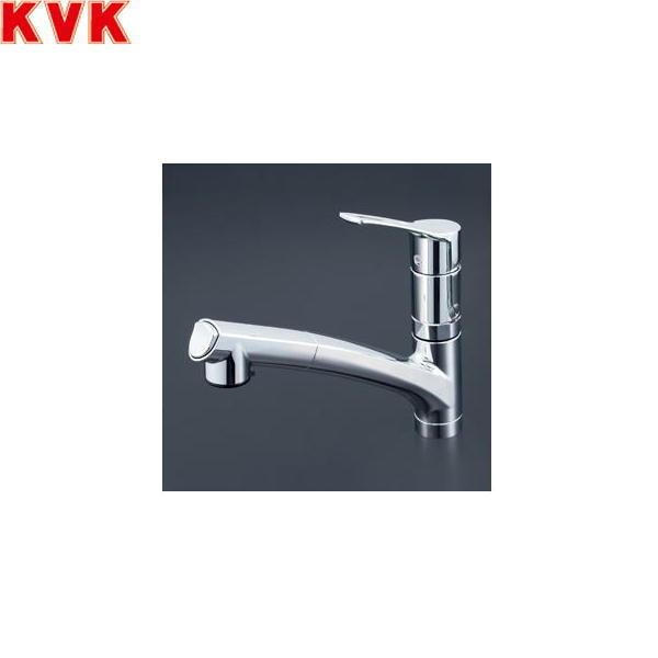 KVK 流し台用シングルレバー式シャワー付混合栓 KM5021TTN (水栓金具 
