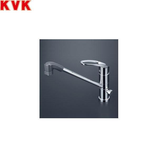 KVK 流し台用シングルレバー式シャワー付混合栓 KM5041CTF (水栓金具