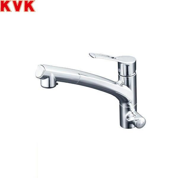 KVK ビルトイン浄水器用シングルシャワー付混合栓 KM5061NSCCK (水栓 