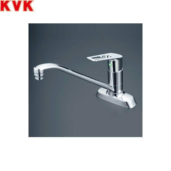 KVK 流し台用シングルレバー式混合栓(eレバー) KM5081TEC (水栓金具 