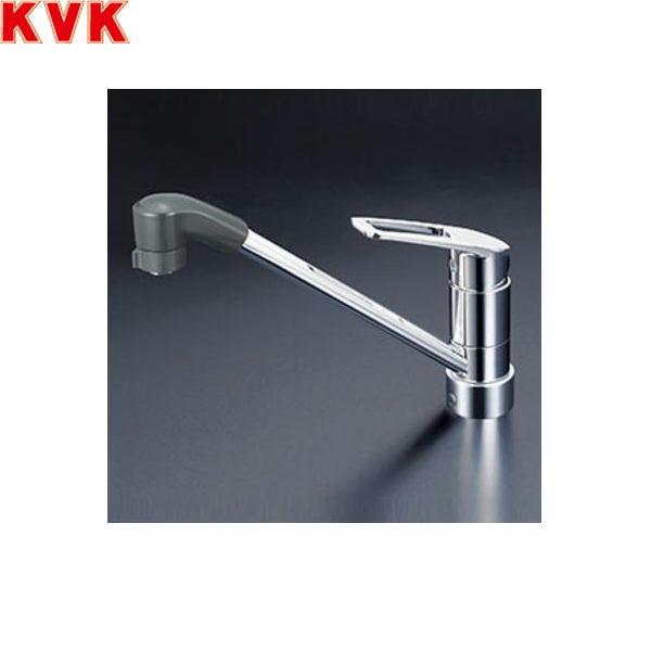 KVK 流し台用シングルレバー式シャワー付混合栓/上施工(寒冷地用) KM5211ZJTF (水栓金具) 価格比較