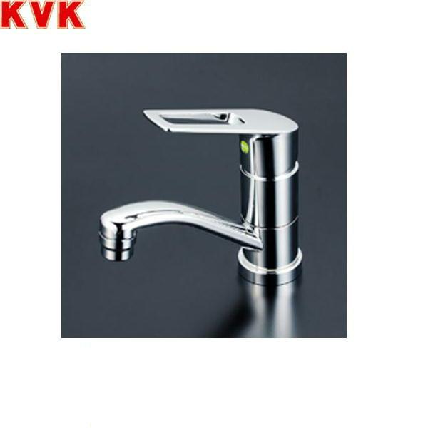 KVK 洗面用シングルレバー式混合栓(eレバー) KM7011TEC (水栓金具) 価格比較