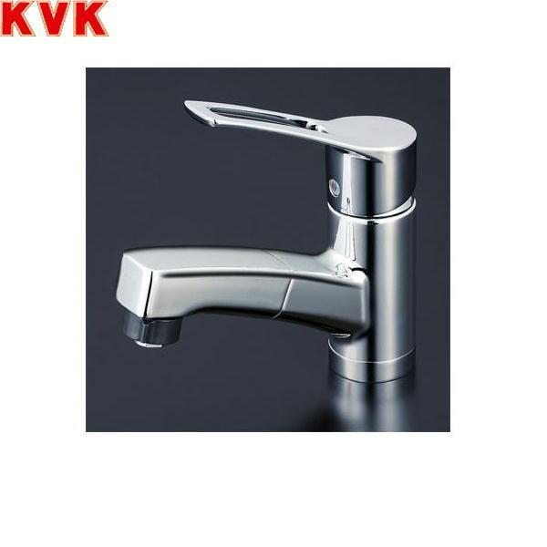 KVK 洗面用シングルレバー式シャワー付混合栓 KM8001TF (水栓金具) 価格比較