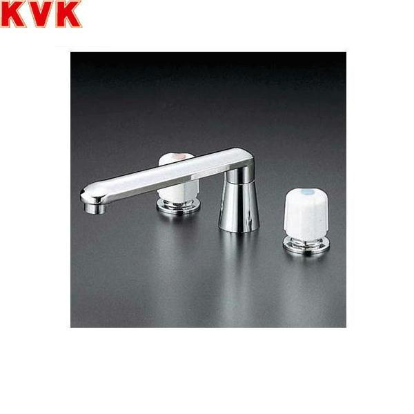 KVK 2ハンドル混合栓(ナット接続) KM82CU (水栓金具) 価格比較