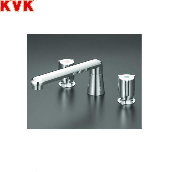 KVK 2ハンドル混合栓(ナット接続) KM84GCU (水栓金具) 価格比較