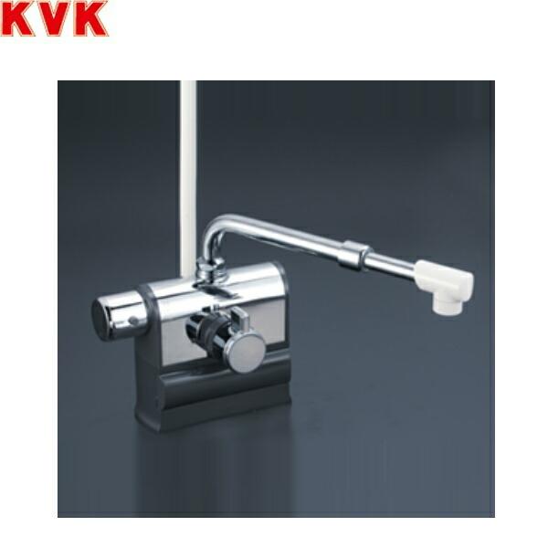 KVK デッキ形サーモスタット式シャワー 左ハンドル仕様(伸縮自在パイプ付) KF3008LSJ (水栓金具) 価格比較