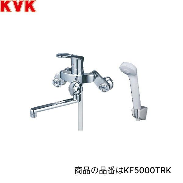 KVK シングルシャワー(楽付王)170mmパイプ付 KF5000TRK (水栓金具) 価格比較
