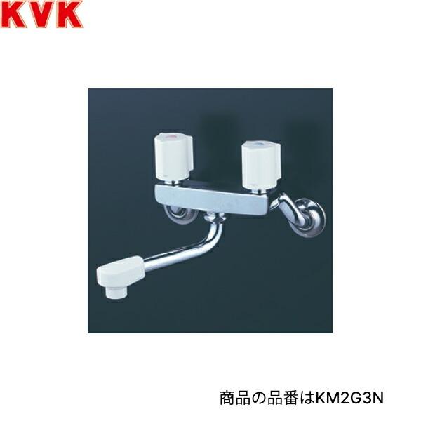 KVK 2ハンドル混合栓(150mmパイプ付) KM2G3N (水栓金具) 価格比較