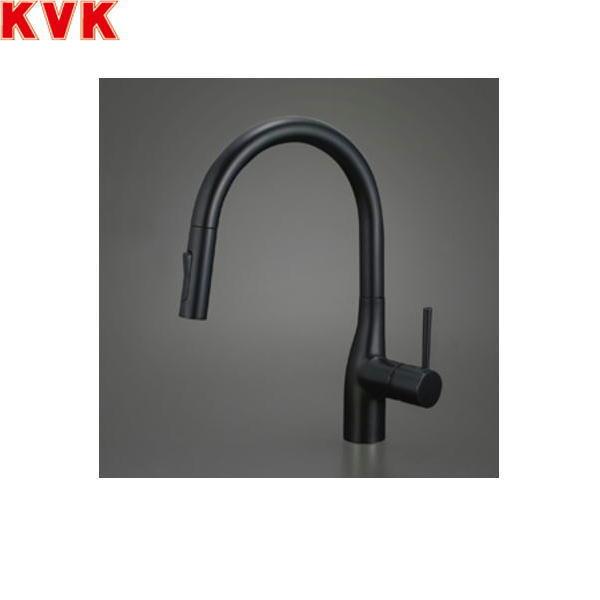 KVK シングルシャワー付混合栓(eレバー)マットブラック KM6061ECM5 (水栓金具) 価格比較