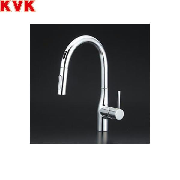 ◆在庫有り！台数限定！KVK 水栓金具流し台用シングルレバー式シャワー付混合栓(センサー付) - 1