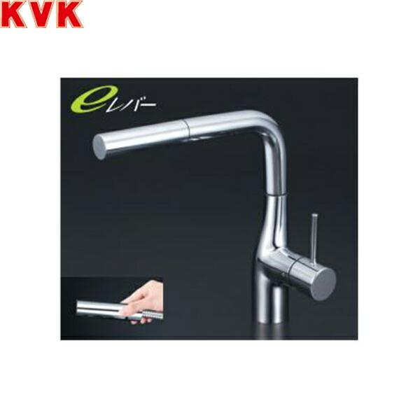KVK シングル混合栓(eレバー) KM6161EC (水栓金具) 価格比較