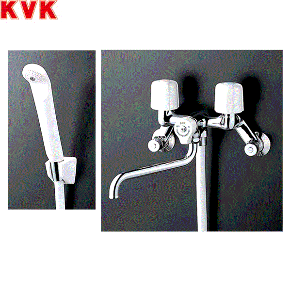 KVK 2ハンドルシャワー(寒冷地用) KF30N2W (水栓金具) 価格比較 - 価格.com
