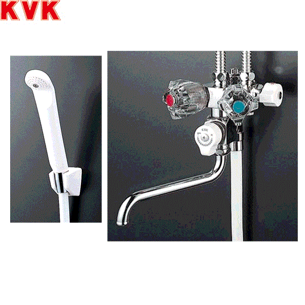 KVK ソーラー2ハンドルシャワー(専用形) KF52NC (水栓金具) 価格比較