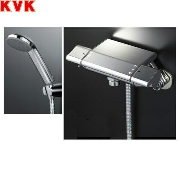KVK サーモスタット式シャワー(寒冷地用) KF850W (水栓金具) 価格比較