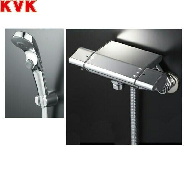 シャワーヘッド KVK サーモスタット式シャワー混合水栓 ワンストップシャワー付 KF850WS2 - 2