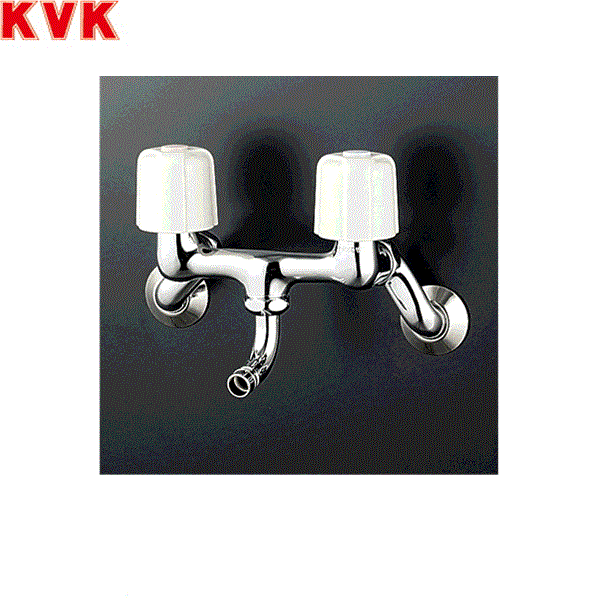 在庫即納KVK 2ハンドル　混合水栓 吐水口固定 KM2GN3　18611 水栓、蛇口
