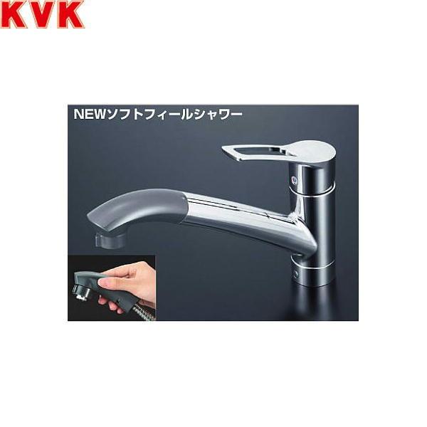 KVK 流し台用シングルレバー式シャワー付混合栓 KM5031J (水栓金具) 価格比較