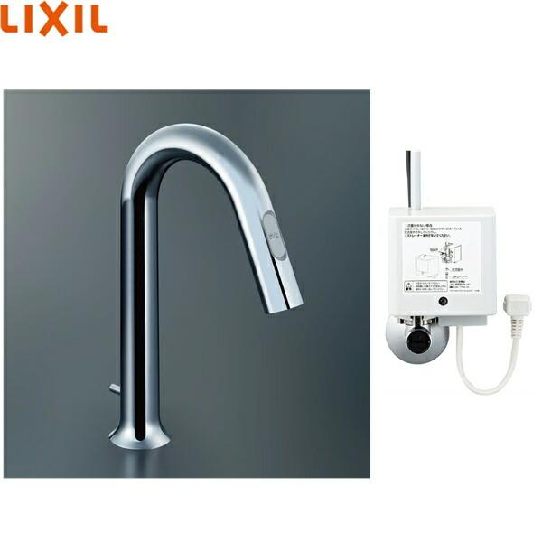 LIXIL INAX オートマージュ(グースネックタイプ) 自動水栓(手動 