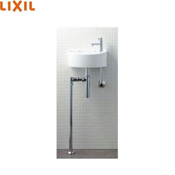 YAWL-33(BS) リクシル LIXIL/INAX 狭小手洗シリーズ手洗タイプ 丸形 壁給水/床排水(ボトルトラップ) アクアセラミック 送料無料