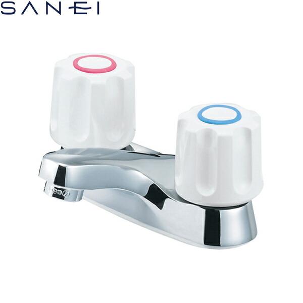 K511NP-W 三栄水栓 SANEI ツーバルブ洗面混合栓 共用形 送料無料