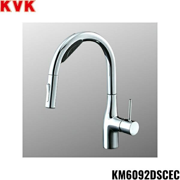 KM6092DSCEC KVKビルトイン浄水器用シングルシャワー混合栓 浄水カートリッジ･･･