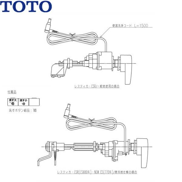 TCA528 TOTO ウォシュレット AMタイプ用 リモコン便器洗浄ユニット 送料無料