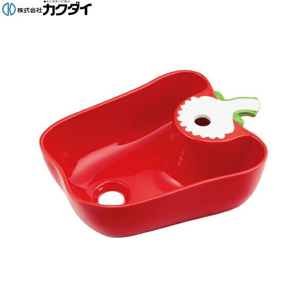 493-157-R カクダイ KAKUDAI アバンギャルド 手洗器 国産パプリカ レッド 送料無料 商品画像1：ハイカラン屋