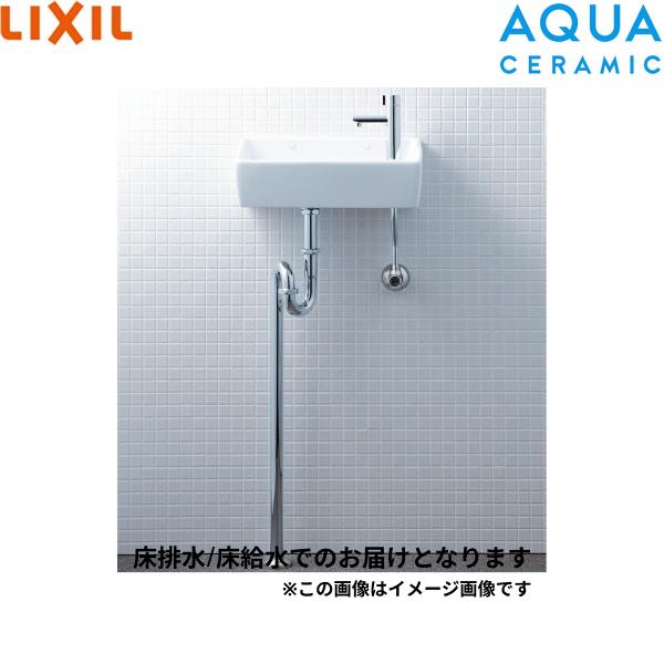 YL-A35HB/BW1 リクシル LIXIL/INAX 狭小手洗シリーズ手洗タイプ 角形 床給水/･･･