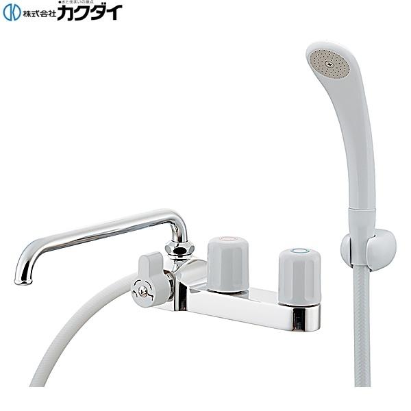 新品未使用　カクダイ　2ハンドルシャワー混合栓　1395S カクダイ 2ハンドルシャワー混合栓 152-303 (水栓金具) 価格比較
