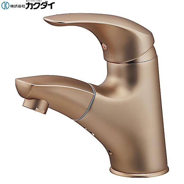 カクダイ シングルレバー引出し混合栓 184-003K (水栓金具) 価格比較